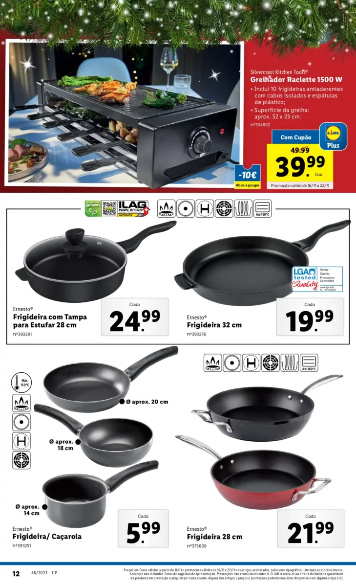 Antevis&atilde;o Folheto LiDL Promo&ccedil;&otilde;es (16 a 22 novembro)