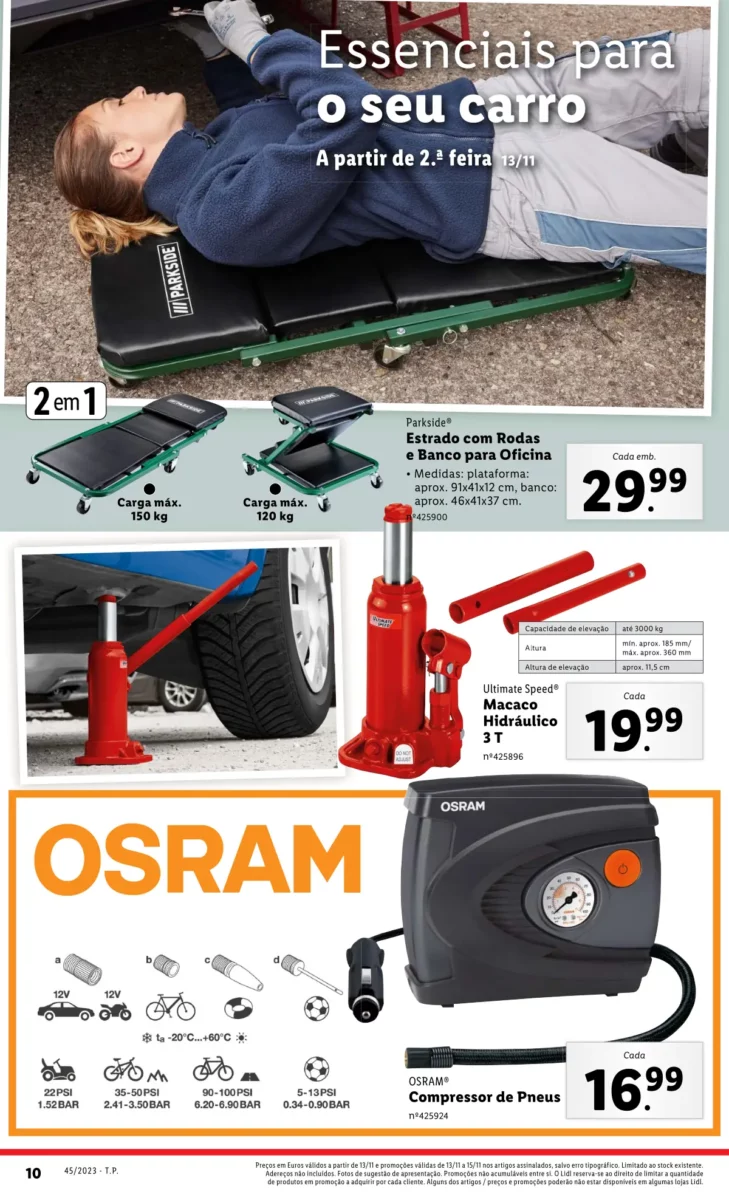 Antevis&atilde;o Folheto LiDL Promo&ccedil;&otilde;es (9 a 15 novembro)