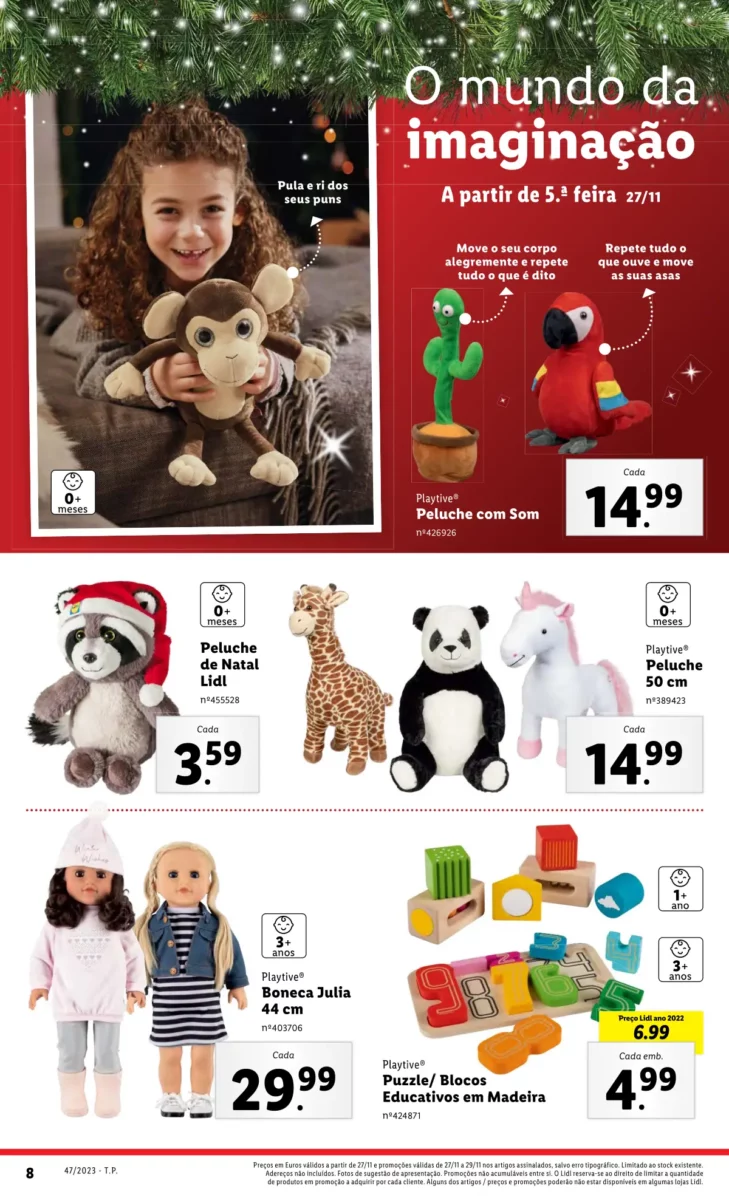 Antevis&atilde;o Folheto LiDL Promo&ccedil;&otilde;es (23 a 29 novembro)