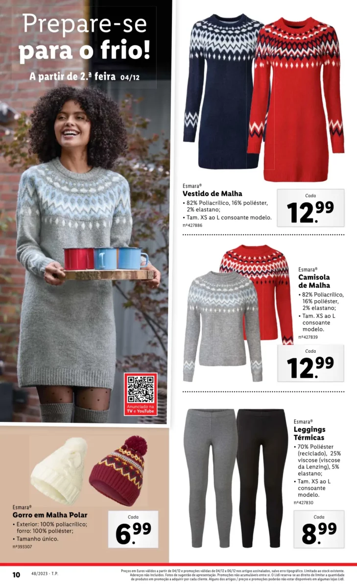 Antevis&atilde;o Folheto LiDL Promo&ccedil;&otilde;es (30 novembro a 6 dezembro)