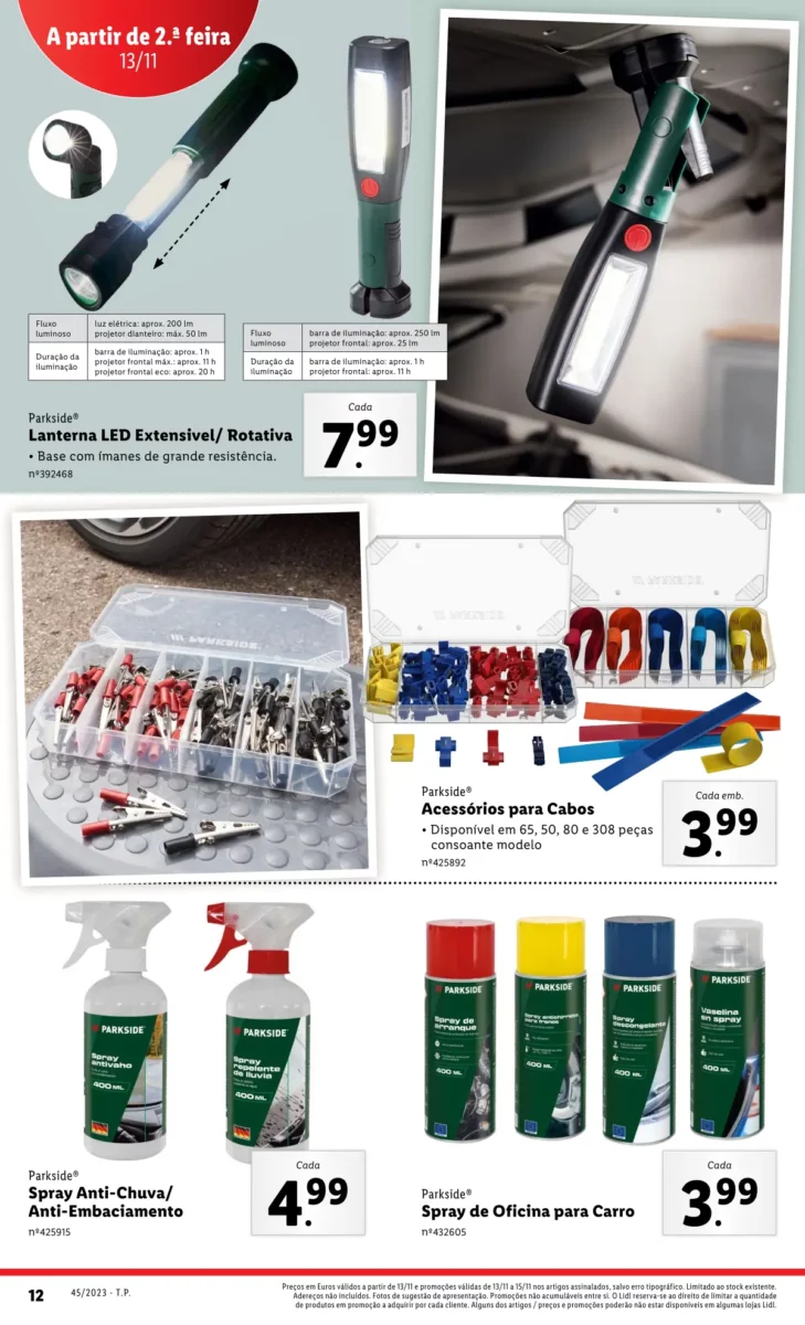 Antevis&atilde;o Folheto LiDL Promo&ccedil;&otilde;es (9 a 15 novembro)