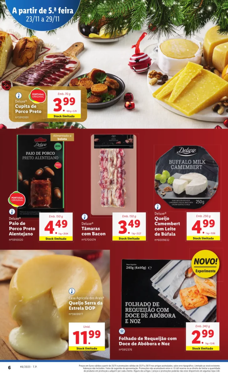 Antevis&atilde;o Folheto LiDL Promo&ccedil;&otilde;es (23 a 29 novembro)