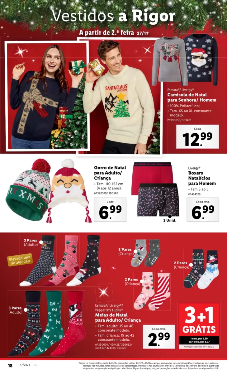 Antevis&atilde;o Folheto LiDL Promo&ccedil;&otilde;es (23 a 29 novembro)