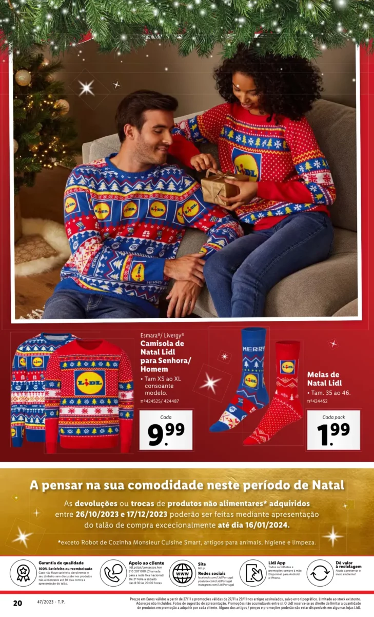 Antevis&atilde;o Folheto LiDL Promo&ccedil;&otilde;es (23 a 29 novembro)