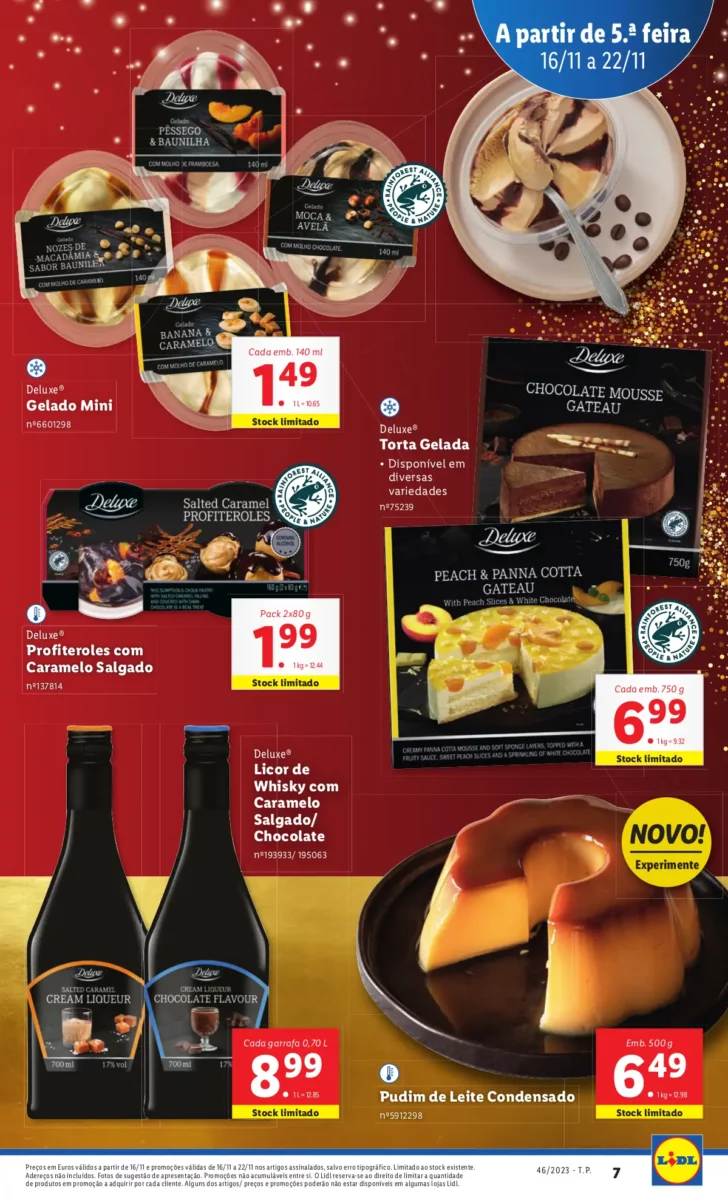 Antevis&atilde;o Folheto LiDL Promo&ccedil;&otilde;es (16 a 22 novembro)