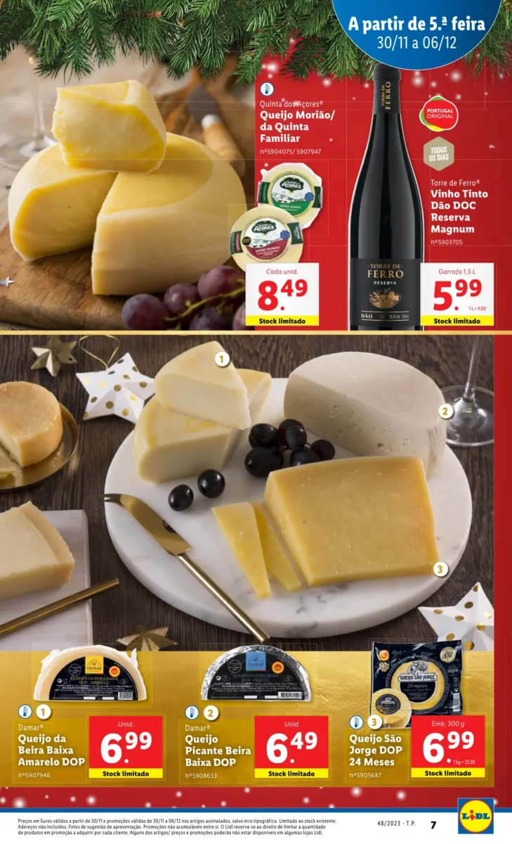 Antevis&atilde;o Folheto LiDL Promo&ccedil;&otilde;es (30 novembro a 6 dezembro)