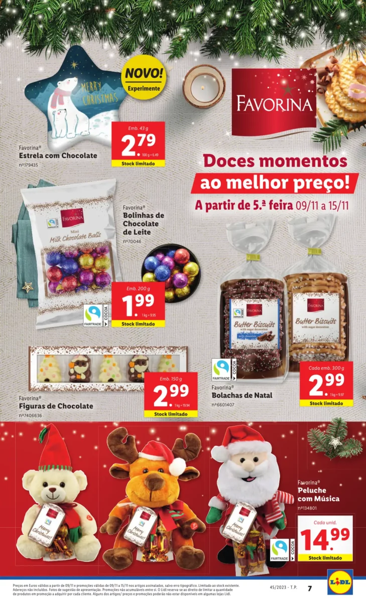 Antevis&atilde;o Folheto LiDL Promo&ccedil;&otilde;es (9 a 15 novembro)