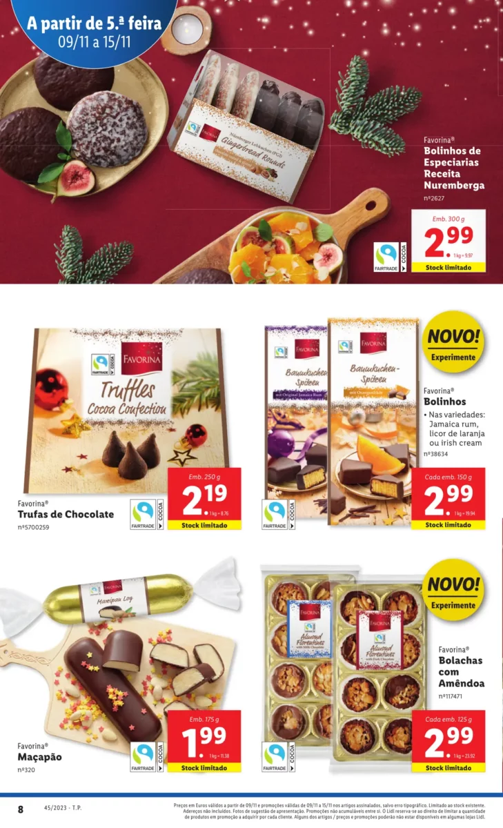Antevis&atilde;o Folheto LiDL Promo&ccedil;&otilde;es (9 a 15 novembro)