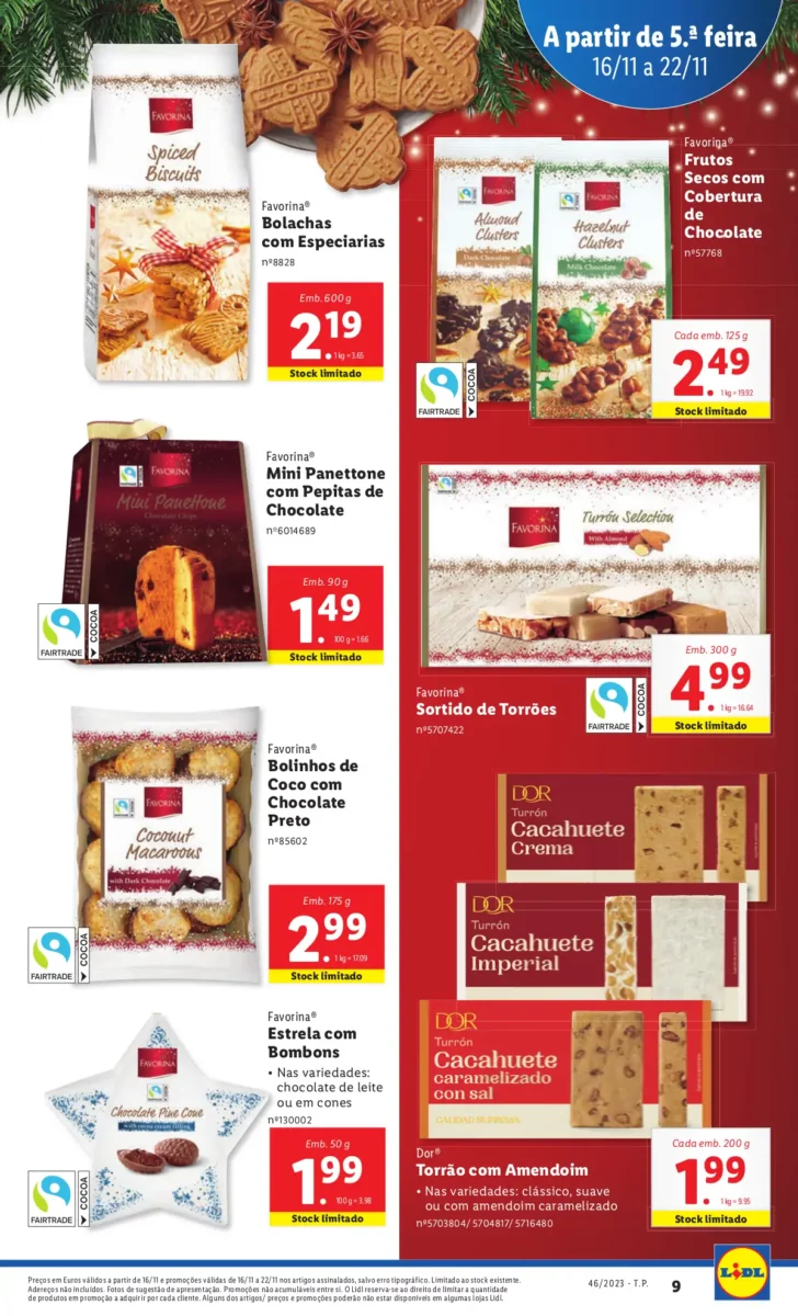 Antevis&atilde;o Folheto LiDL Promo&ccedil;&otilde;es (16 a 22 novembro)