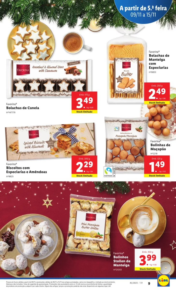 Antevis&atilde;o Folheto LiDL Promo&ccedil;&otilde;es (9 a 15 novembro)