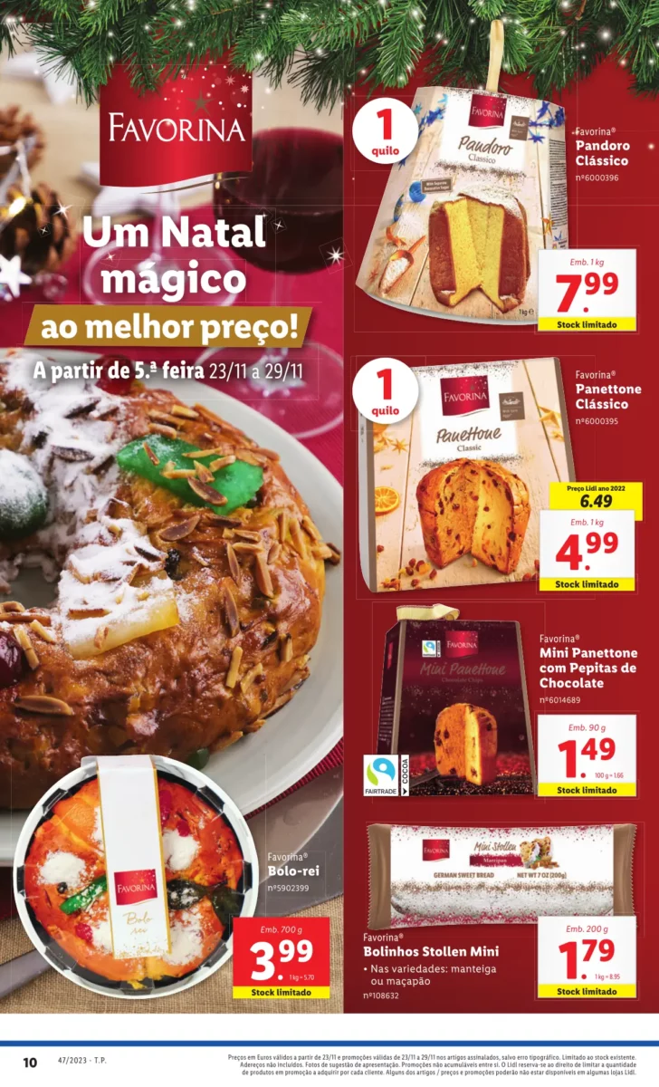 Antevis&atilde;o Folheto LiDL Promo&ccedil;&otilde;es (23 a 29 novembro)