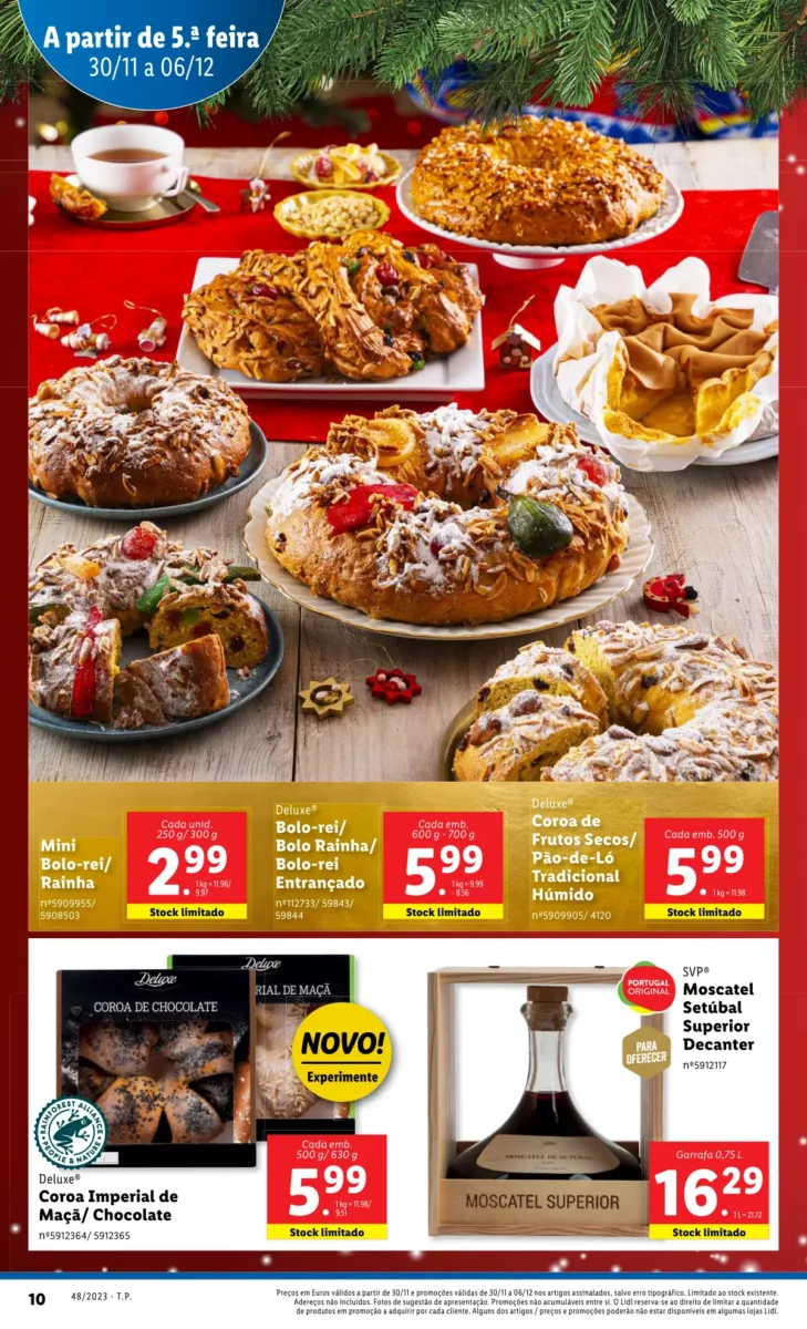 Antevis&atilde;o Folheto LiDL Promo&ccedil;&otilde;es (30 novembro a 6 dezembro)