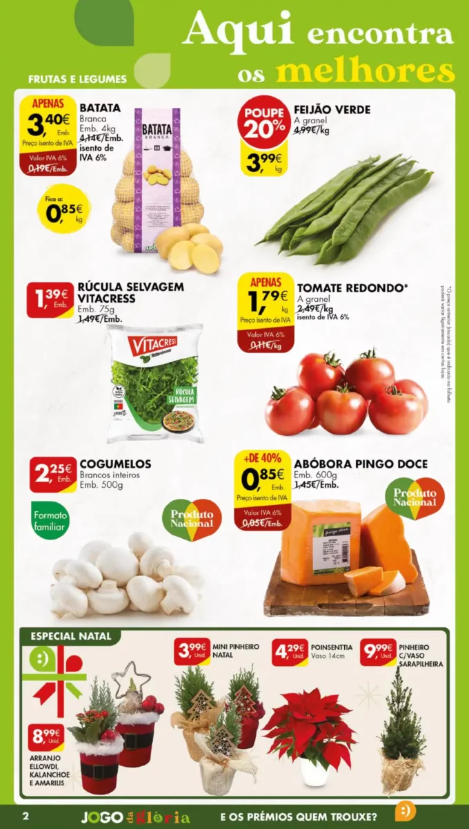 Antevis&atilde;o Folheto Pingo Doce (28 novembro a 4 dezembro)