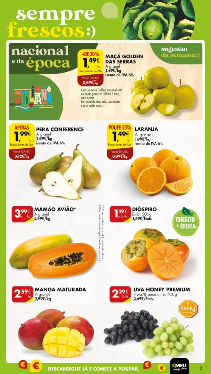 Antevis&atilde;o Folheto Pingo Doce (14 a 20 novembro)