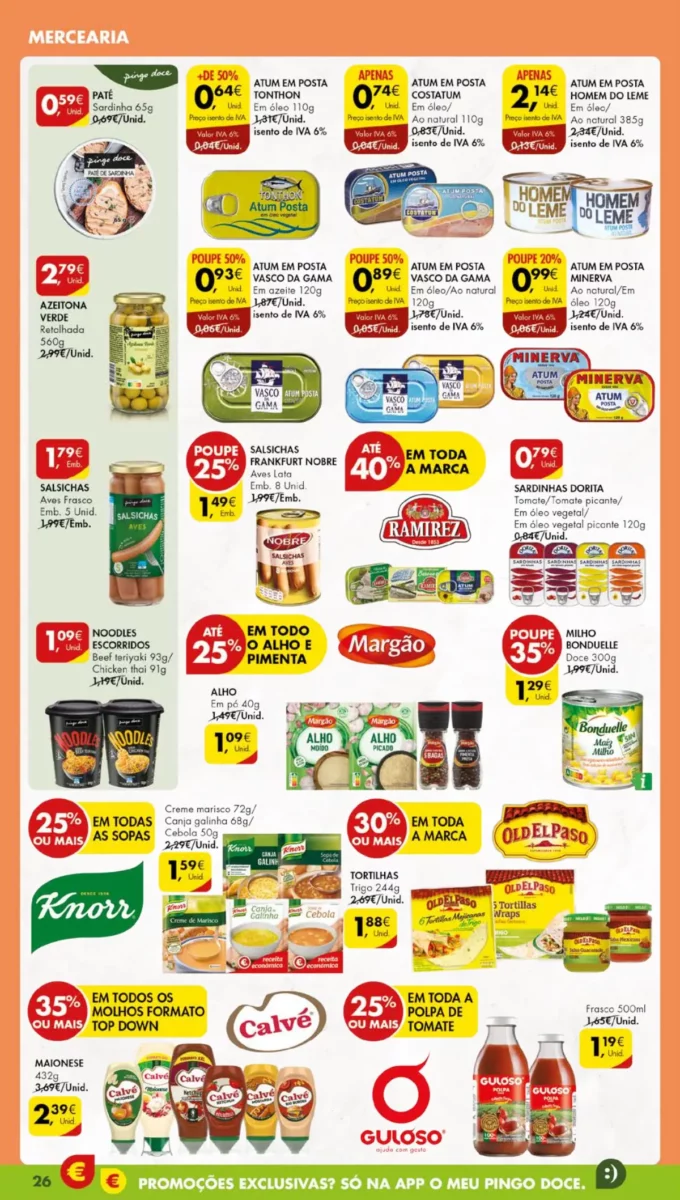 Antevis&atilde;o Folheto Pingo Doce (14 a 20 novembro)