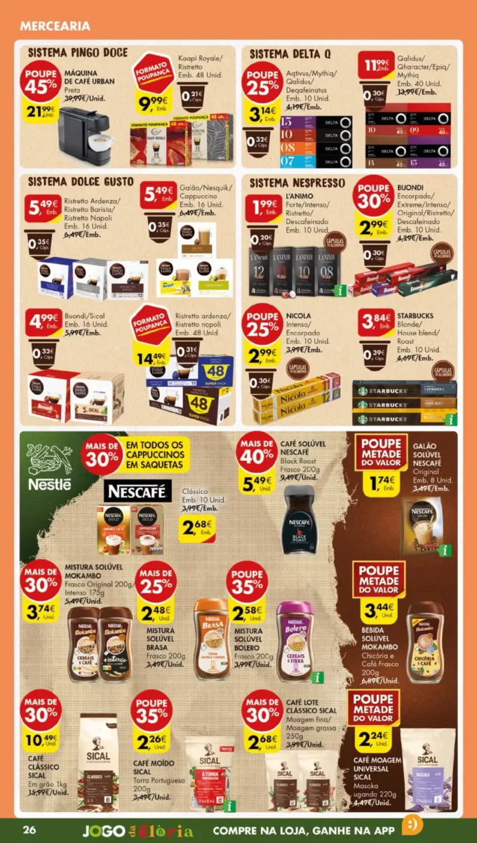 Antevis&atilde;o Folheto Pingo Doce (21 a 27 novembro)