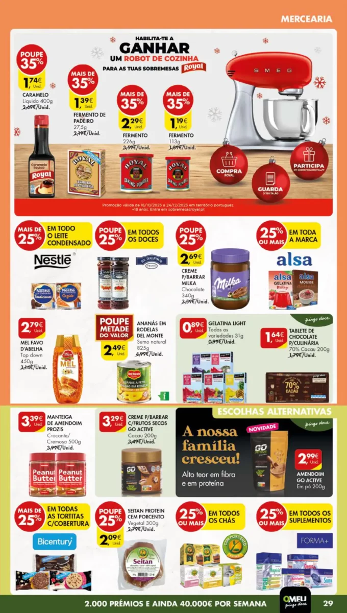 Antevis&atilde;o Folheto Pingo Doce (28 novembro a 4 dezembro)