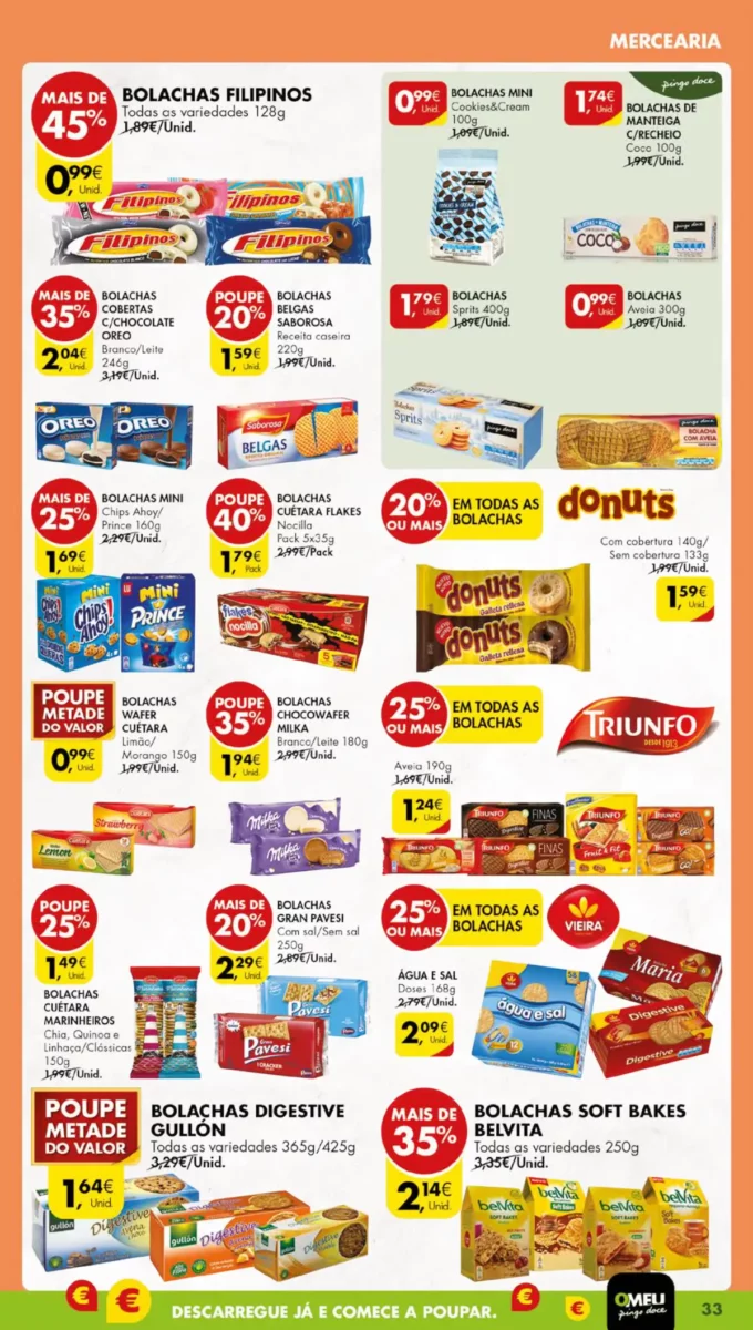 Antevis&atilde;o Folheto Pingo Doce (7 a 13 novembro)