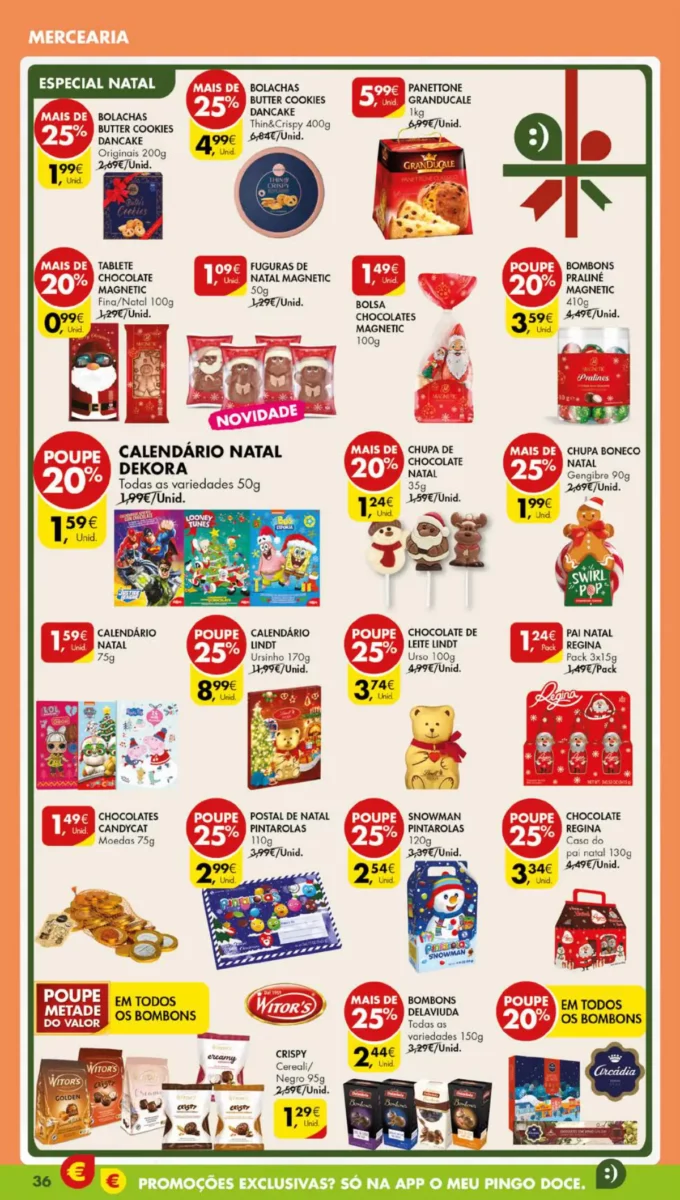 Antevis&atilde;o Folheto Pingo Doce (7 a 13 novembro)