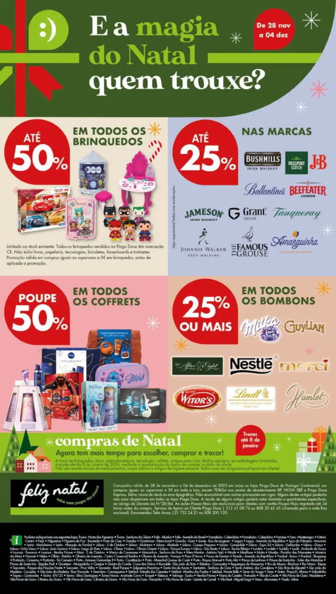 Antevis&atilde;o Folheto Pingo Doce (28 novembro a 4 dezembro)