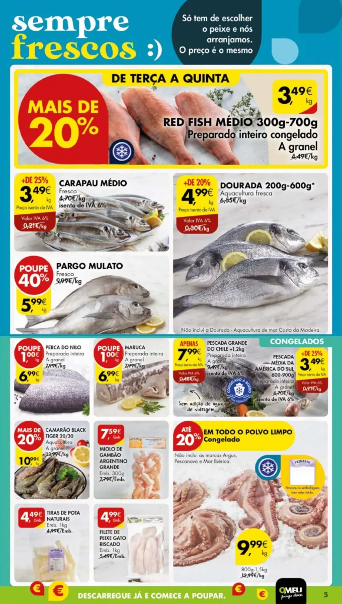 Antevis&atilde;o Folheto Pingo Doce (14 a 20 novembro)