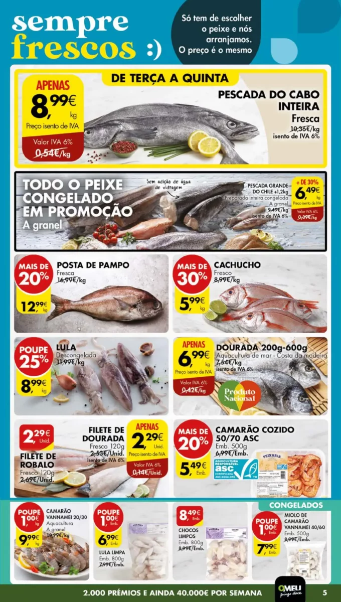 Antevis&atilde;o Folheto Pingo Doce (21 a 27 novembro)