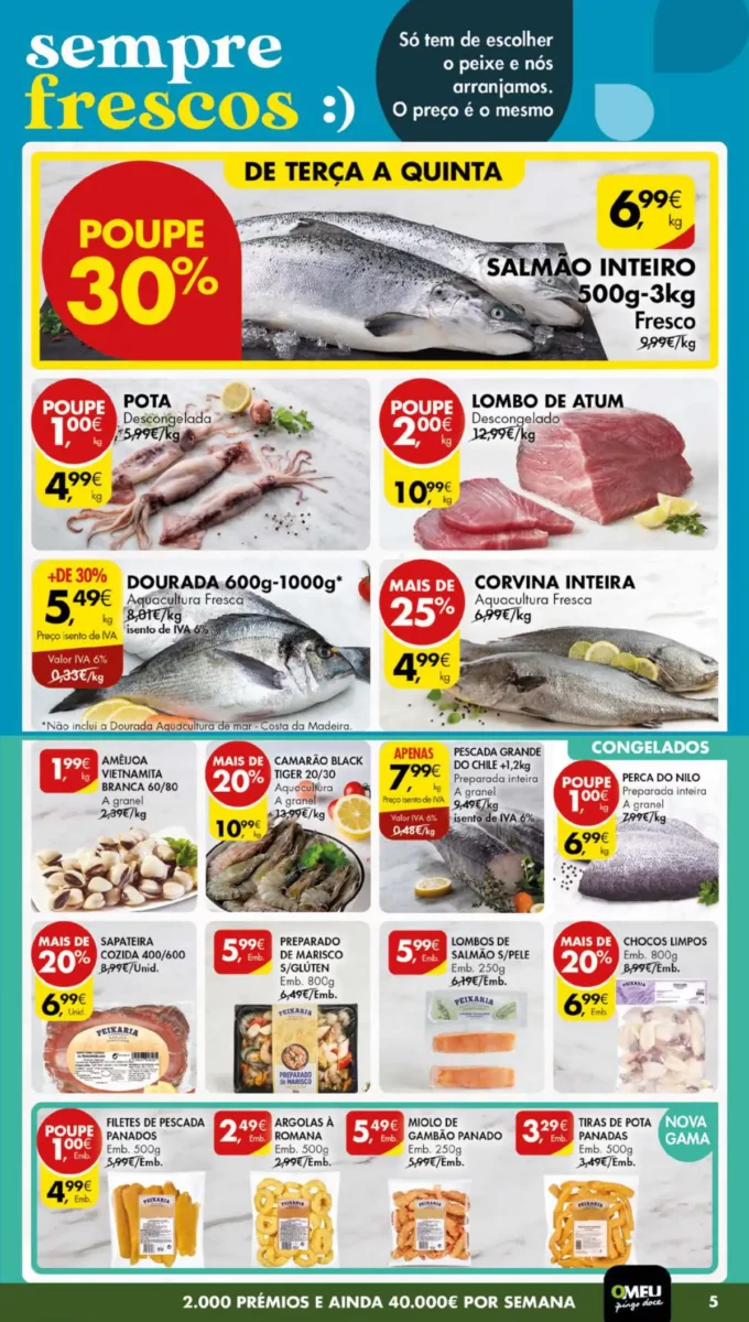 Antevis&atilde;o Folheto Pingo Doce (28 novembro a 4 dezembro)