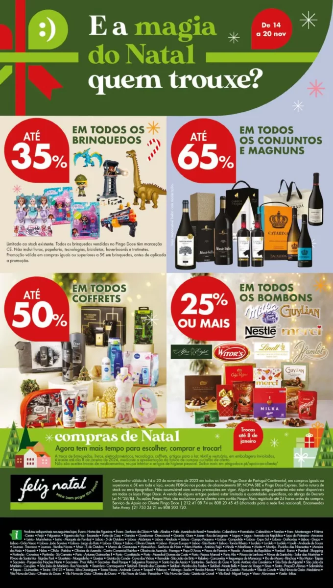 Antevis&atilde;o Folheto Pingo Doce (14 a 20 novembro)