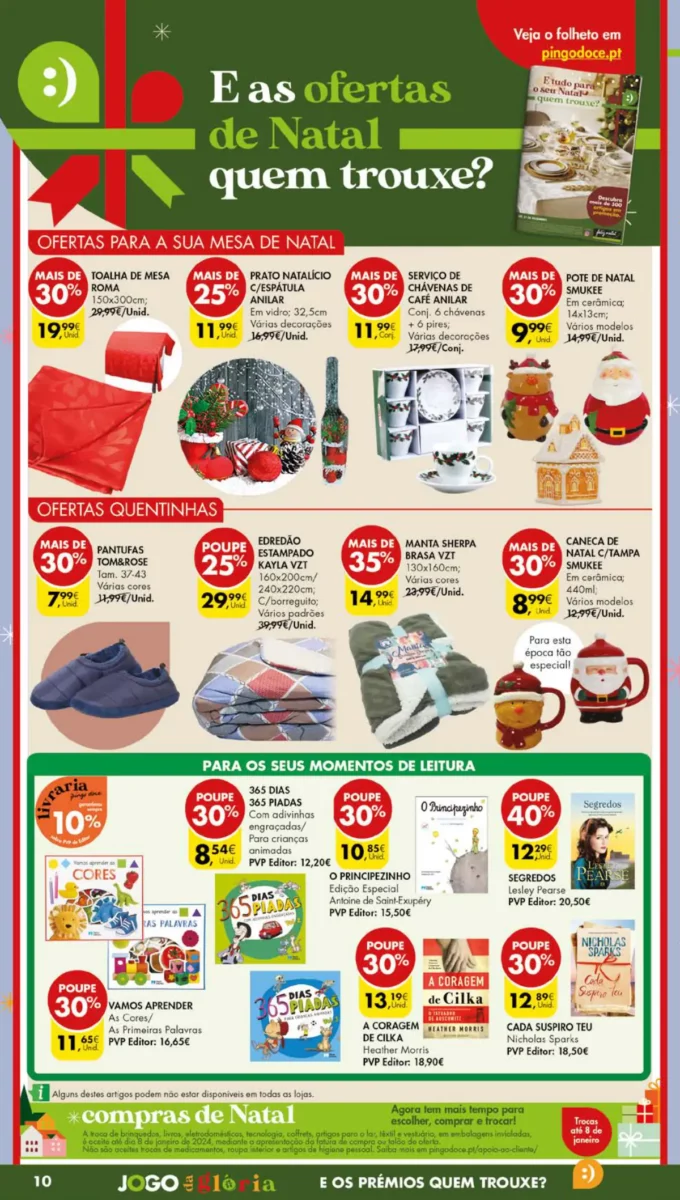 Antevis&atilde;o Folheto Pingo Doce (28 novembro a 4 dezembro)
