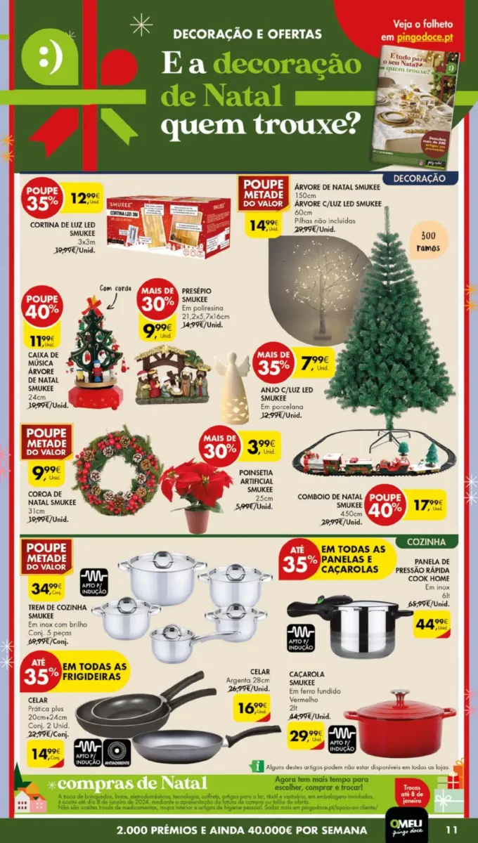 Antevis&atilde;o Folheto Pingo Doce (21 a 27 novembro)