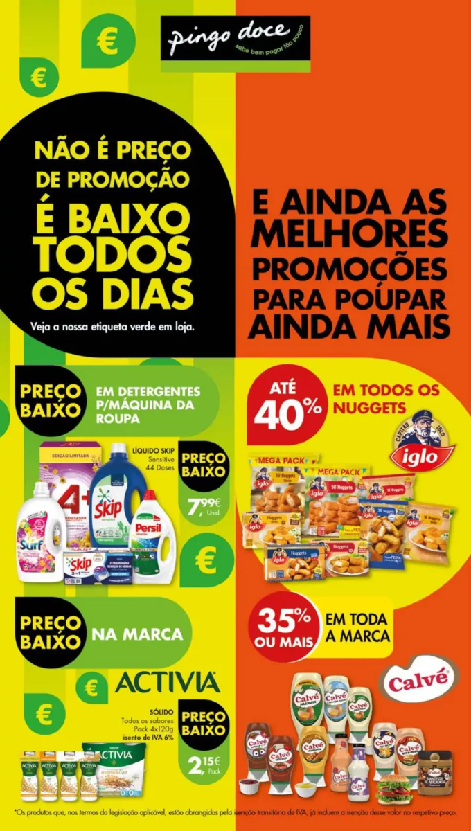 Antevis&atilde;o Folheto Pingo Doce (7 a 13 novembro)