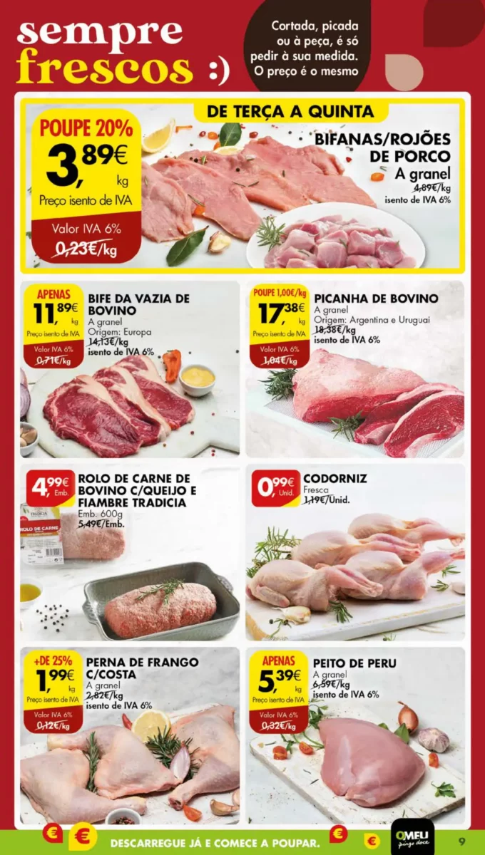 Antevis&atilde;o Folheto Pingo Doce (7 a 13 novembro)