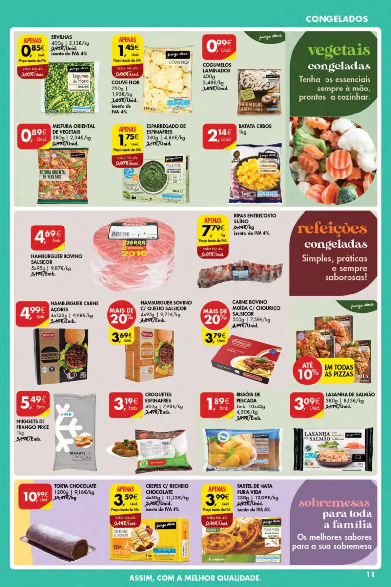 Antevis&atilde;o Folheto Pingo Doce A&ccedil;ores (2 a 8 novembro)