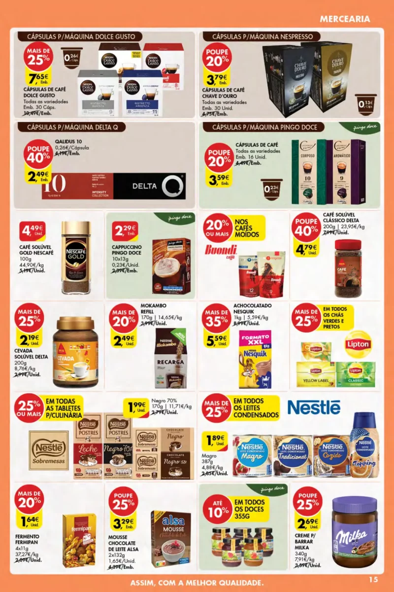 Antevis&atilde;o Folheto Pingo Doce A&ccedil;ores (2 a 8 novembro)