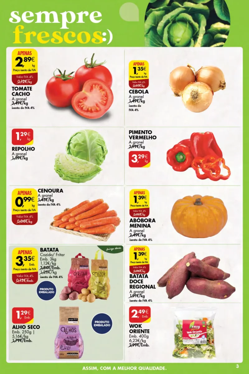 Antevis&atilde;o Folheto Pingo Doce A&ccedil;ores (2 a 8 novembro)