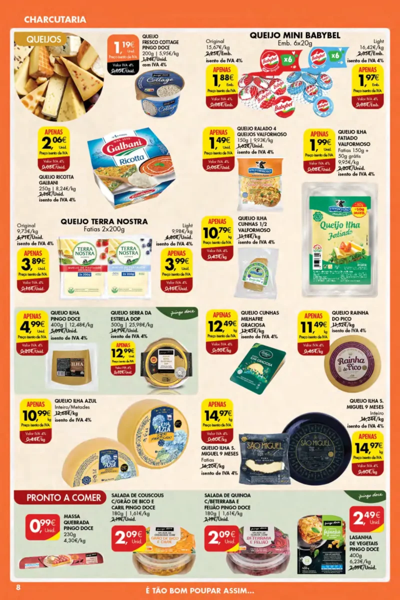 Antevis&atilde;o Folheto Pingo Doce A&ccedil;ores (2 a 8 novembro)