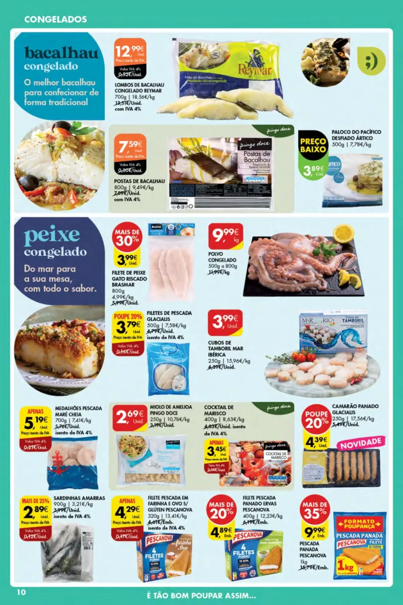 Antevis&atilde;o Folheto Pingo Doce A&ccedil;ores (2 a 8 novembro)