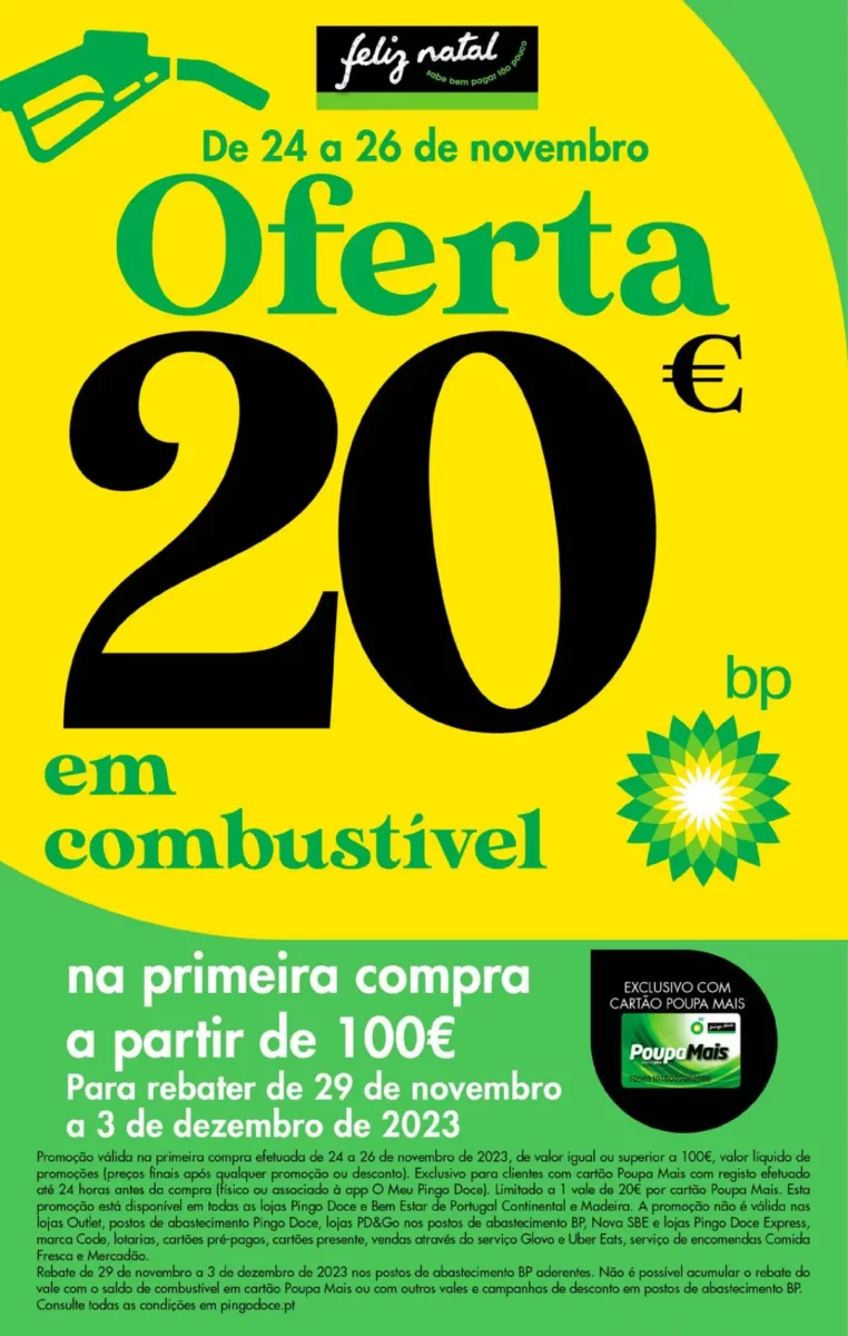 Antevis&atilde;o Folheto Pingo Doce fim-de-semana (24 a 27 novembro)