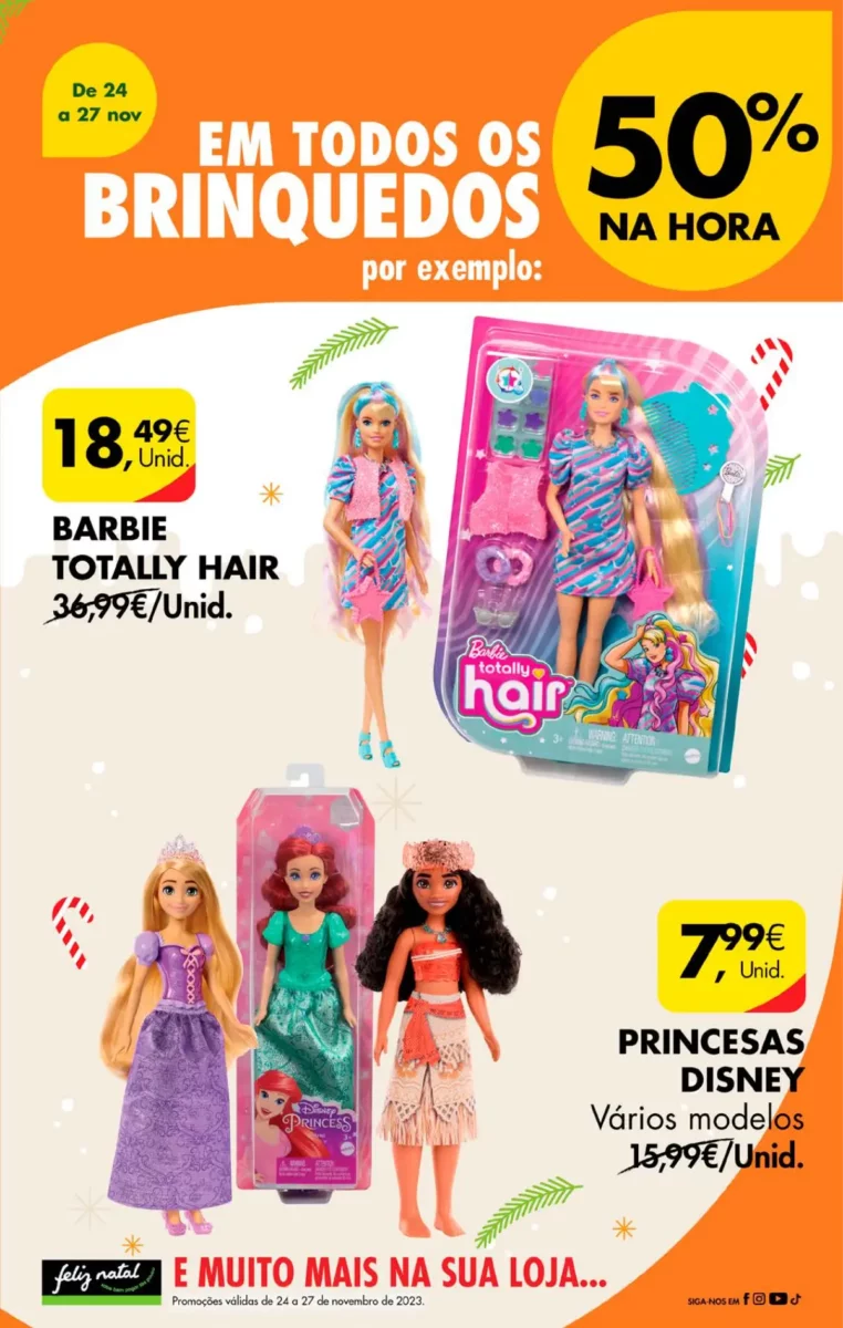 Antevis&atilde;o Folheto Pingo Doce fim-de-semana (24 a 27 novembro)