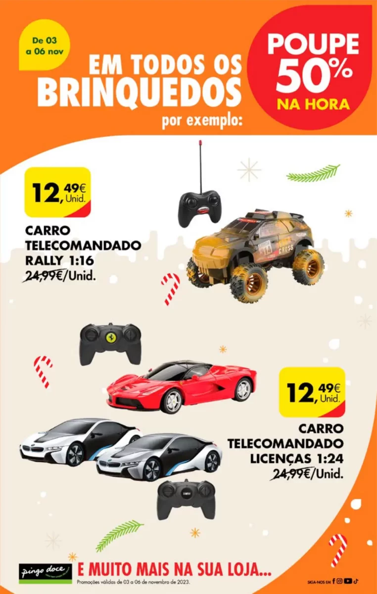 Antevis&atilde;o Folheto Pingo Doce fim-de-semana (3 a 6 novembro)