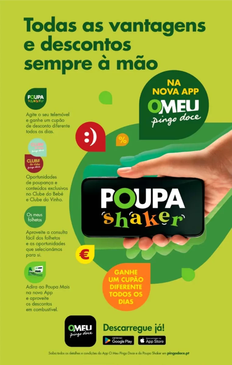 Antevis&atilde;o Folheto Pingo Doce fim-de-semana (3 a 6 novembro)