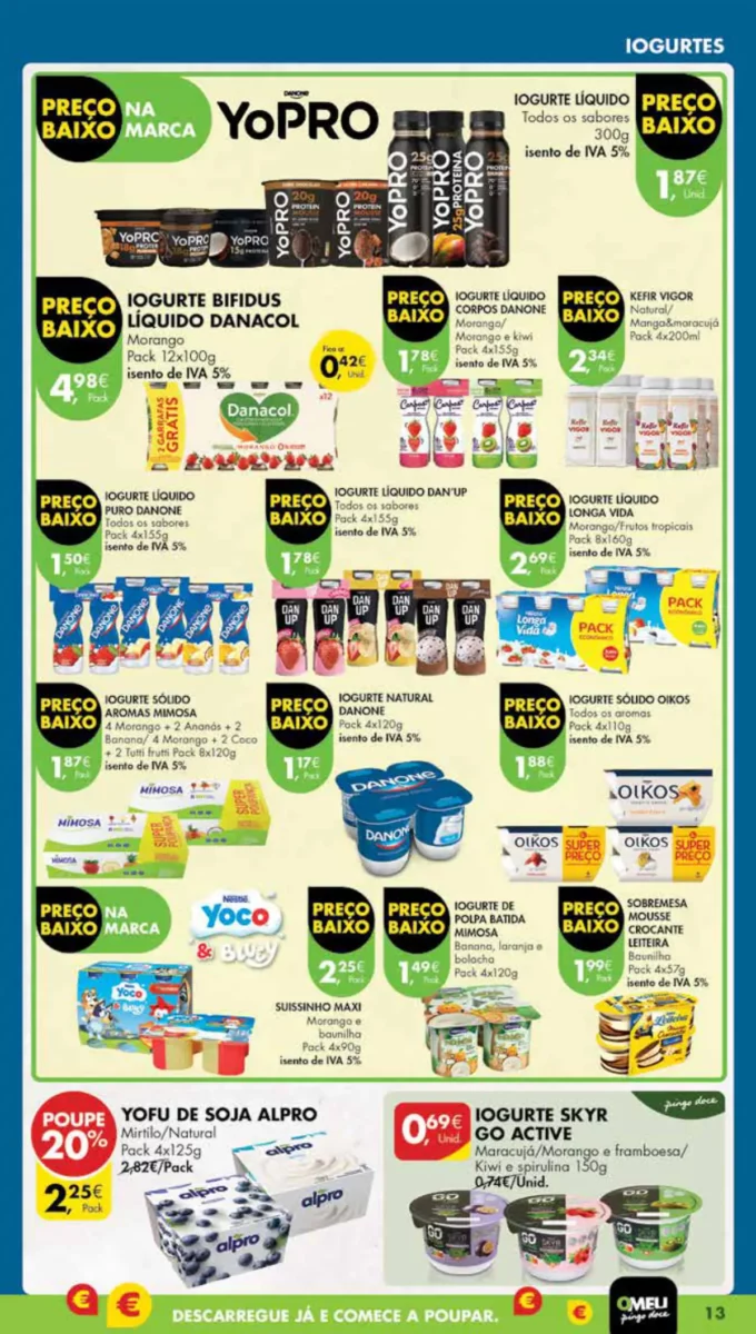 Antevis&atilde;o Folheto Pingo Doce Madeira (7 a 13 novembro)