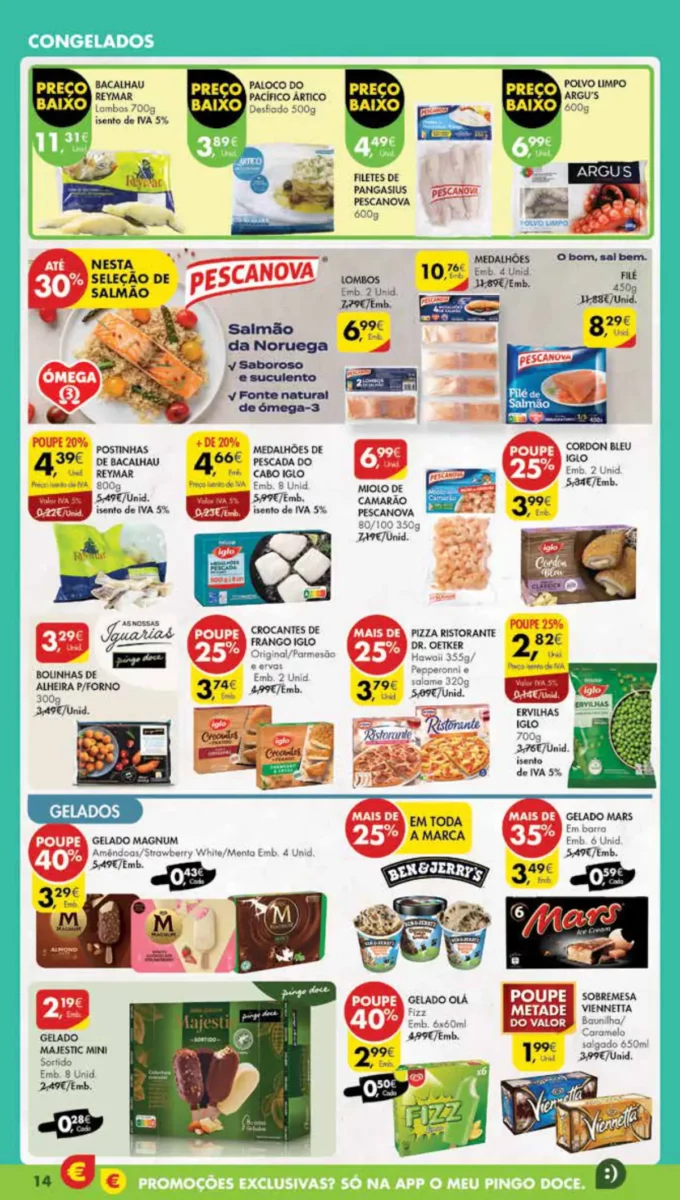 Antevis&atilde;o Folheto Pingo Doce Madeira (7 a 13 novembro)