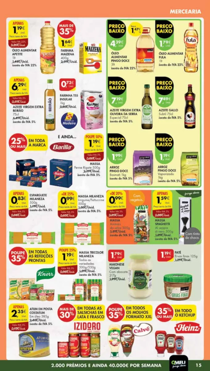 Antevis&atilde;o Folheto Pingo Doce Madeira (21 a 27 novembro)