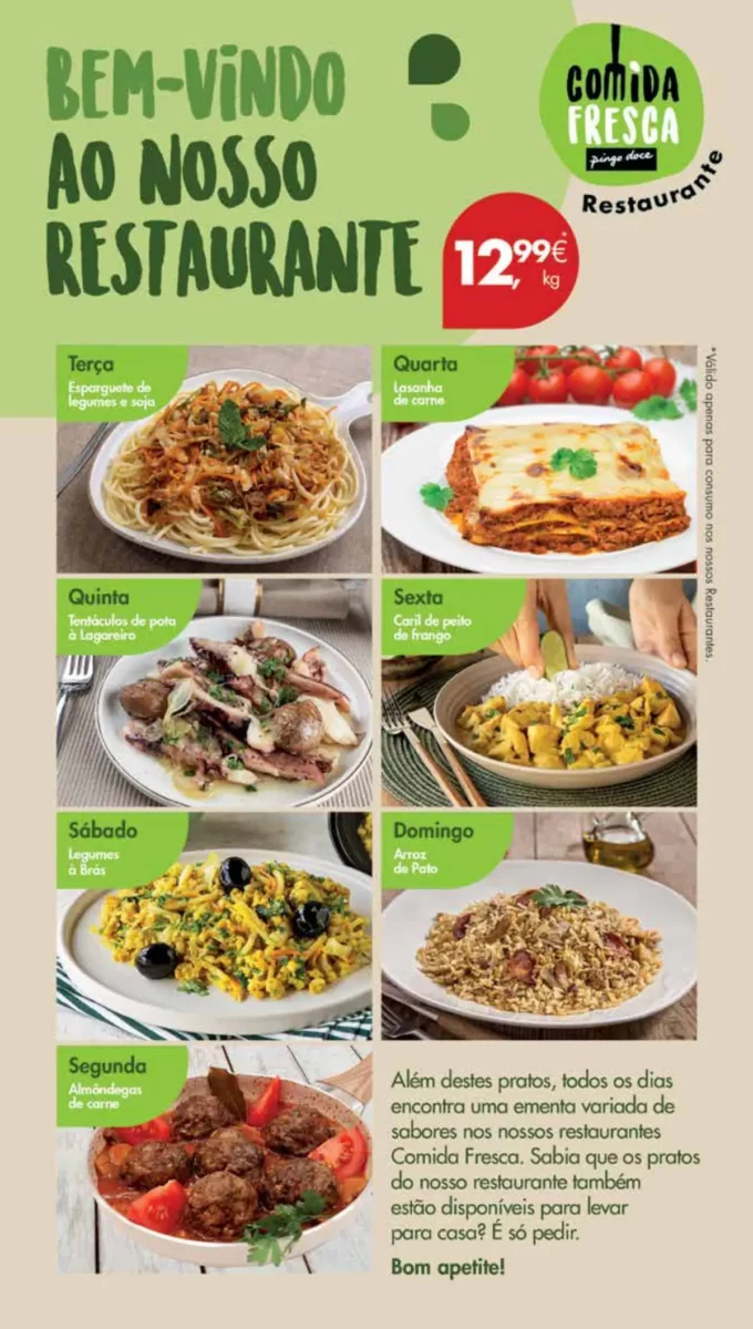 Antevis&atilde;o Folheto Pingo Doce Madeira (14 a 20 novembro)