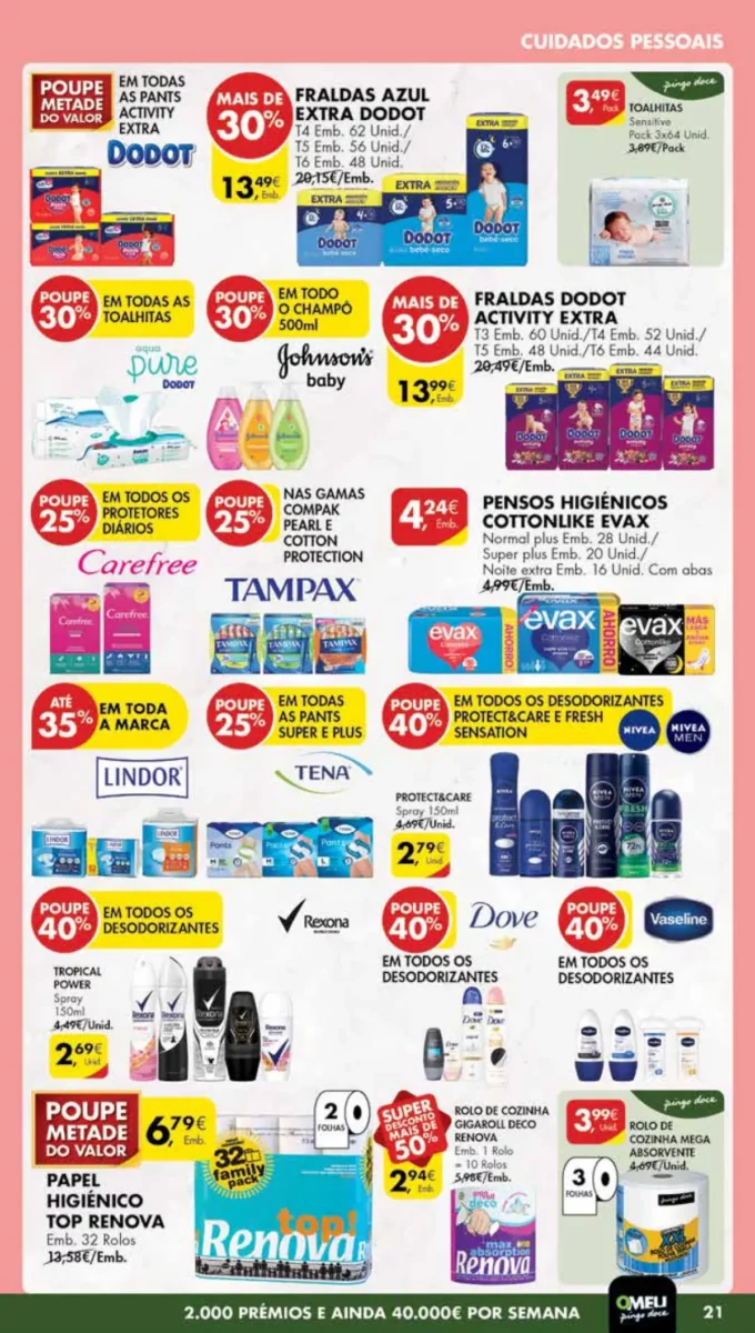 Antevis&atilde;o Folheto Pingo Doce Madeira (21 a 27 novembro)