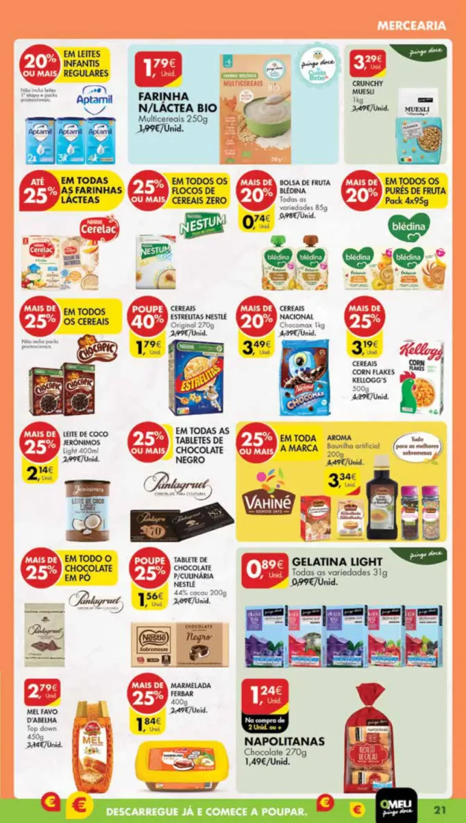 Antevis&atilde;o Folheto Pingo Doce Madeira (7 a 13 novembro)