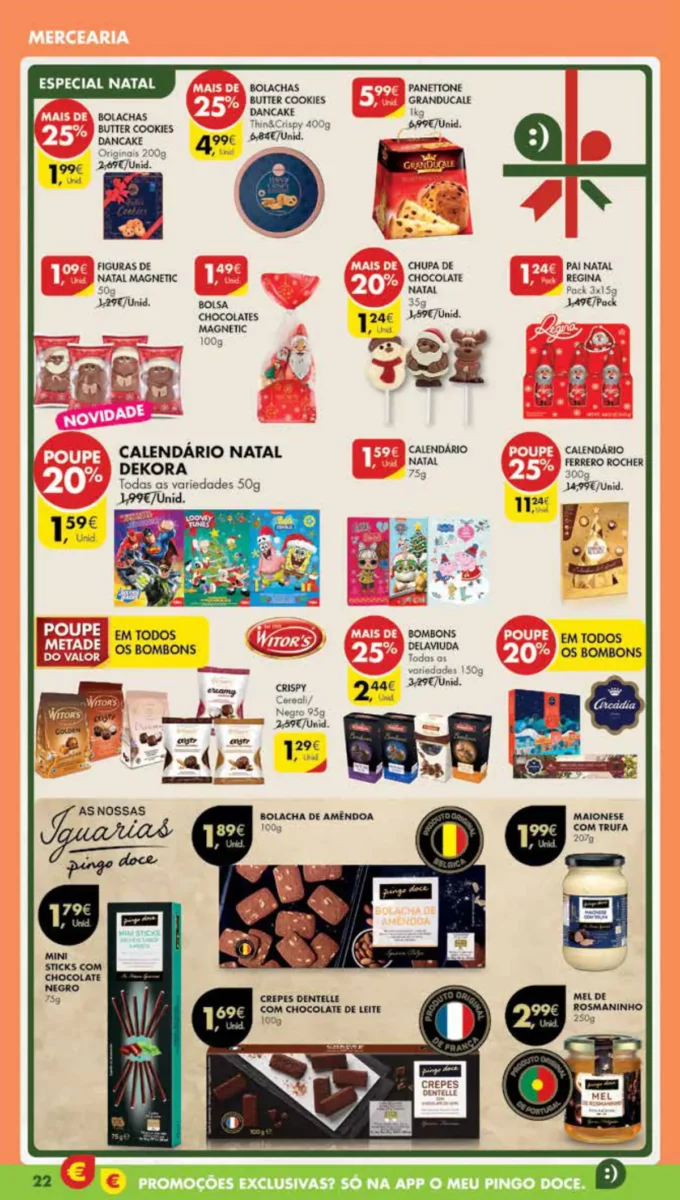 Antevis&atilde;o Folheto Pingo Doce Madeira (7 a 13 novembro)