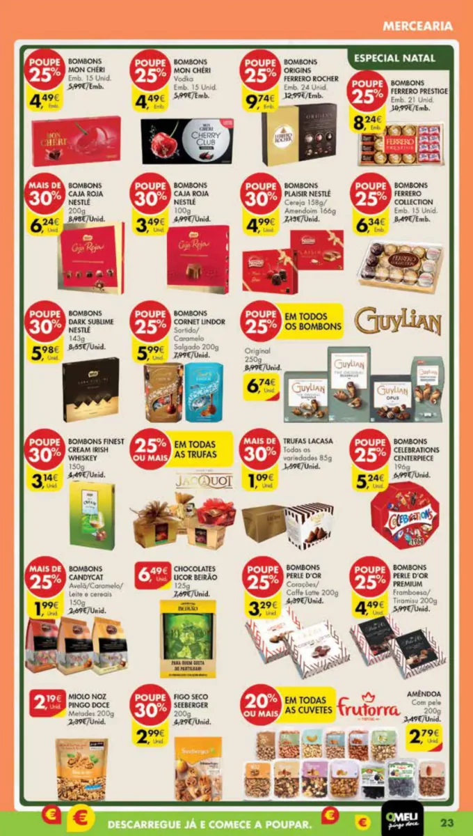 Antevis&atilde;o Folheto Pingo Doce Madeira (7 a 13 novembro)