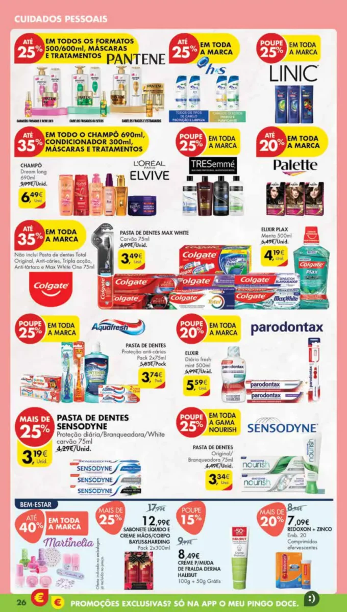 Antevis&atilde;o Folheto Pingo Doce Madeira (7 a 13 novembro)